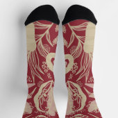 Bourgogne en Biege Socks Sokken (Top)