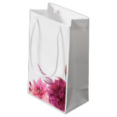 Bourgogne en Blush Autumn Herfst Pumpkin Birthday Klein Cadeauzakje (Achterkant Gekanteld)