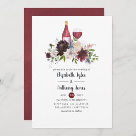 Bourgogne en Blush Wine met als platbinding Kaart