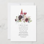 Bourgogne en Blush Wine met de titel 'Celebration  Kaart (Voorkant)