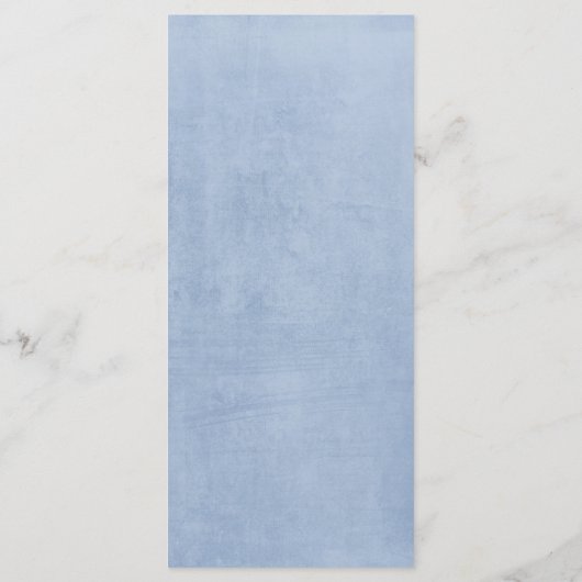 Bourgogne en Dusty Blue Wedding Menu's (Achterkant)