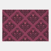 Bourgogne en Gold Paris Inpakpapier Vel (Voorkant 3)