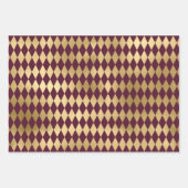 Bourgogne en Gold Paris Inpakpapier Vel (Voorkant)