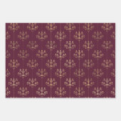 Bourgogne en Gold Paris Inpakpapier Vel (Voorkant)