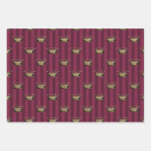 Bourgogne en Gold Paris Inpakpapier Vel (Voorkant 2)