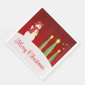 Bourgogne en goud servet (Hoek)