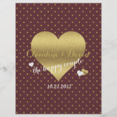 Bourgogne en goudpootfeest (Voorkant)