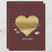 Bourgogne en goudpootfeest (Voorkant / Achterkant)