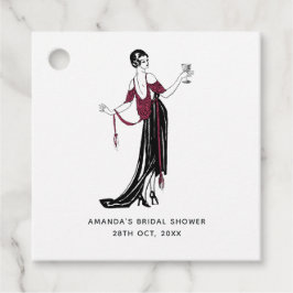 Bourgogne en goudwijn  bedankjes labels