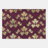 Bourgogne en goudwijnen Paris Wine Geëerd Inpakpapier Vel (Voorkant 3)