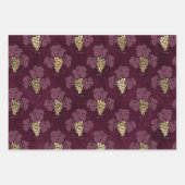 Bourgogne en goudwijnen Paris Wine Geëerd Inpakpapier Vel (Voorkant 2)