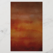 Bourgogne en Oranje Floral Raad Bride of Groom (Achterkant)