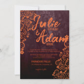 Bourgogne en Oranje uitnodiging tot weddenschappen (Voorkant)