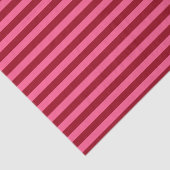 Bourgogne en warmroze strepen tissuepapier (Detail)