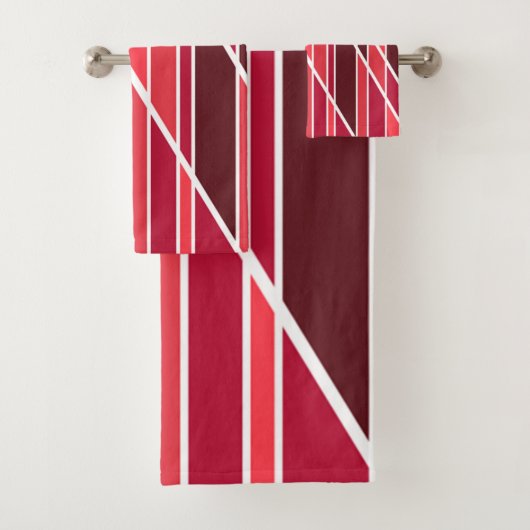 Bourgogne en White Bad Handdoek (Insitu)