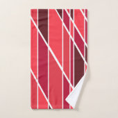 Bourgogne en White Bad Handdoek (Handdoek)