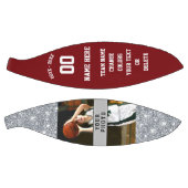 Bourgogne en White Persoonlijke Basketball Ball Basketbal (Panelen)