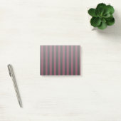 Bourgogne en zwarte strepen post-it® notes (Kantoor)