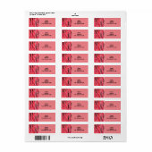 Bourgogne Etiket (Full Sheet)