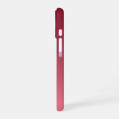 Bourgogne Fade iPhone 16 Hoesje (Linkerkant)