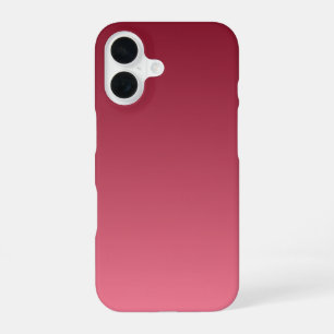 Bourgogne Fade iPhone 16 Hoesje