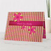 Bourgogne Floral met Pset Kaart (Achterkant)