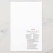 Bourgogne Floral Vrijgezellenfeest Game, bruiloft (Achterkant)