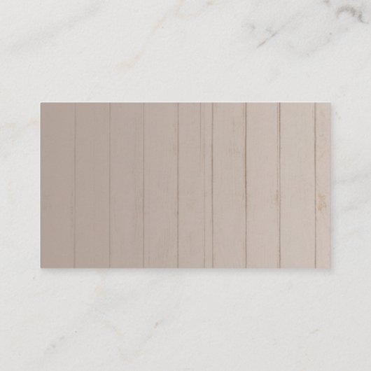 Bourgogne Floral Wedding RSVP Rustic Cream Informatiekaartje (Achterkant)