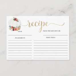 Bourgogne florale witte pompoen vrijgezellenfeest  informatiekaartje