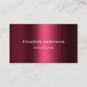 Bourgogne foto qr code Facebook icoon Visitekaartje (Voorkant)