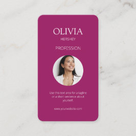 Bourgogne Foto Sociale QR Code Visitekaartje