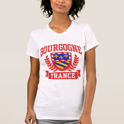 Bourgogne Frankrijk T-shirt (Voorkant)