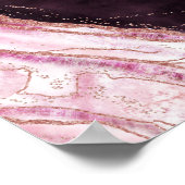 Bourgogne Geode gelukkig ooit na ontvangst gebaren Poster (Hoek)