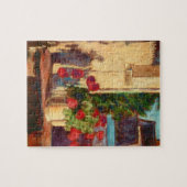 Bourgogne Geraniums puzzel Legpuzzel (Horizontaal)