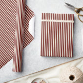 Bourgogne gestreept cadeaupapier