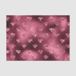 Bourgogne Glam Folie Diamond Tissuepapier