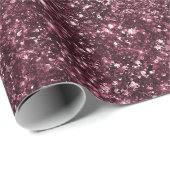 Bourgogne Glitter Cadeaupapier (Rol Hoek)