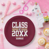 Bourgogne|Goudcursussen Papieren Bordje (Feest)