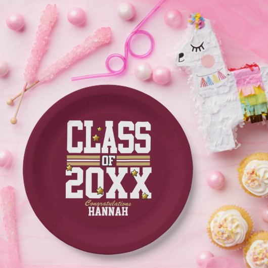 Bourgogne|Goudcursussen Papieren Bordje (Feest)