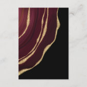 Bourgogne gouden agaat zwart informatiekaartje (Achterkant)