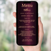 Bourgogne gouden foto leuke feiten verjaardagsmenu kaart