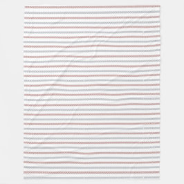 Bourgogne & Grijs dunne Chevron strepen Fleece Deken