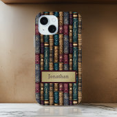 Bourgogne Groen Antiek Boek Hoesjes Goud Monogram