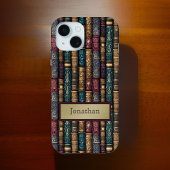 Bourgogne Groen Antiek Boek Hoesjes Goud Monogram