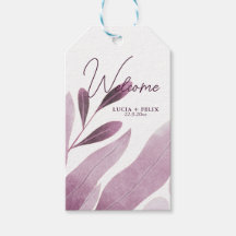 Bourgogne grote bladeren bruiloft welkom