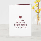 Bourgogne, het beste moment om mijn leven Valentij Kaart (Gele Bloem)