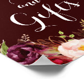 Bourgogne Kaarten en cadeaubonnen Poster (Hoek)