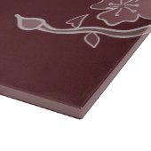 Bourgogne Kersenbloesem Custom Ingesteld Jaar Snijplank (Hoek)