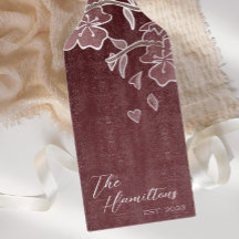 Bourgogne Kersenbloesem Custom Ingesteld Jaar