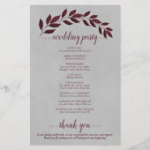 Bourgogne laat het grijze programma voor weddensch (Achterkant)